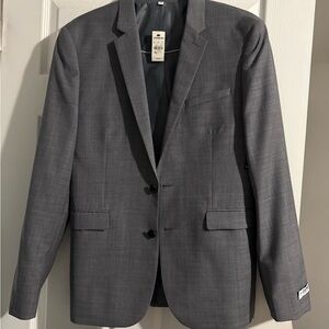 Express Charcoal Gray Blazer